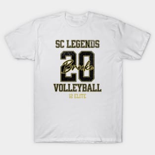 Brooke #20 SC Legends (12 Elite) - White T-Shirt